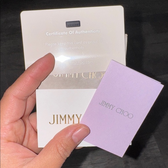 JIMMY CHOO - Star studs stars with authentication cards - Picture 10 of 10